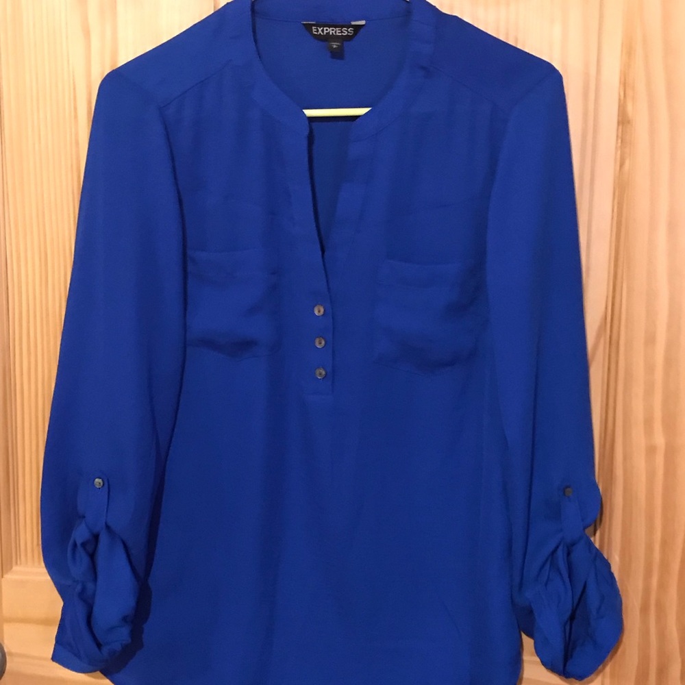 Express Blue blouse